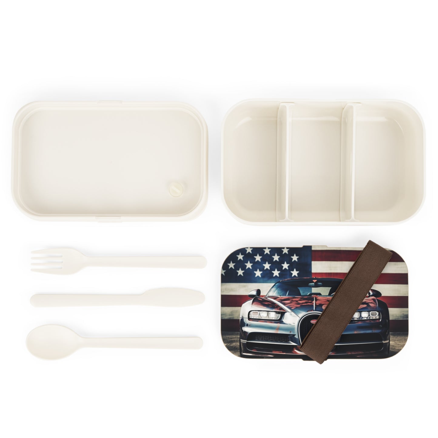 Bento Lunch Box Bugatti Flag 3