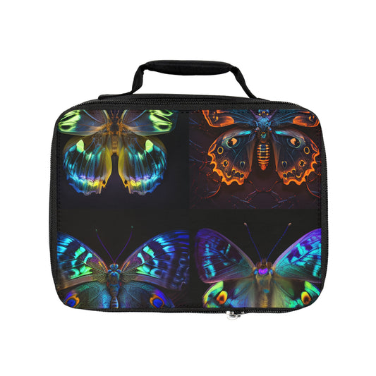 Lunch Bag Neon Hue Butterfly 5