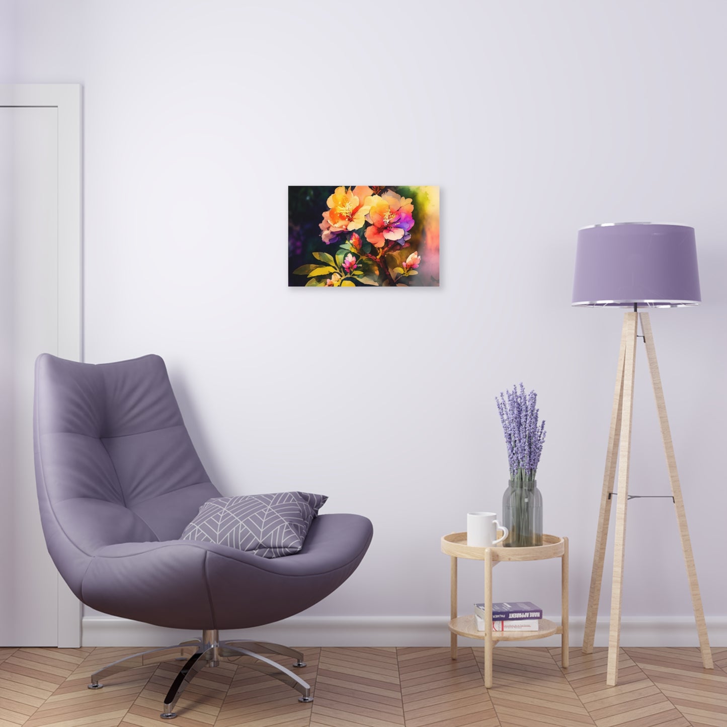 Acrylic Prints Bright Spring Flowers 2