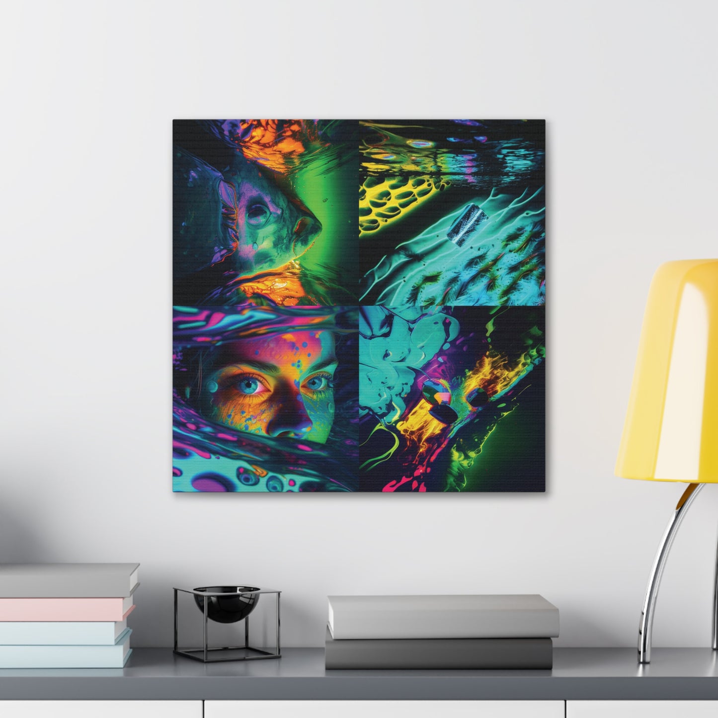 Canvas Gallery Wraps Florescent Glow 5