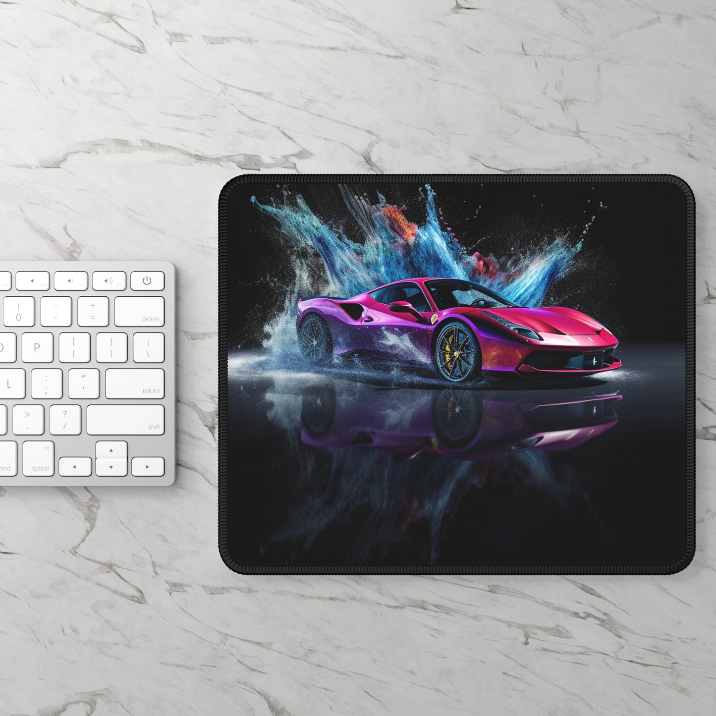 Gaming Mouse Pad  Ferrari Water Splash 4