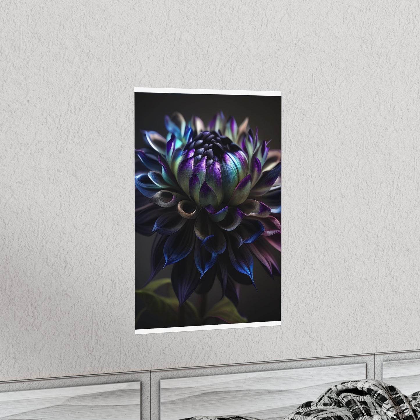 Premium Matte Vertical Posters Dahlia Purple 4