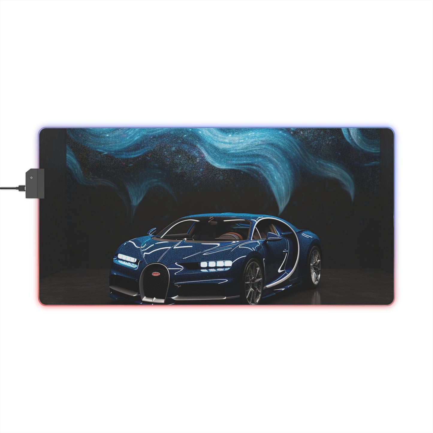 LED Gaming Mouse Pad Hyper Bugatti 3