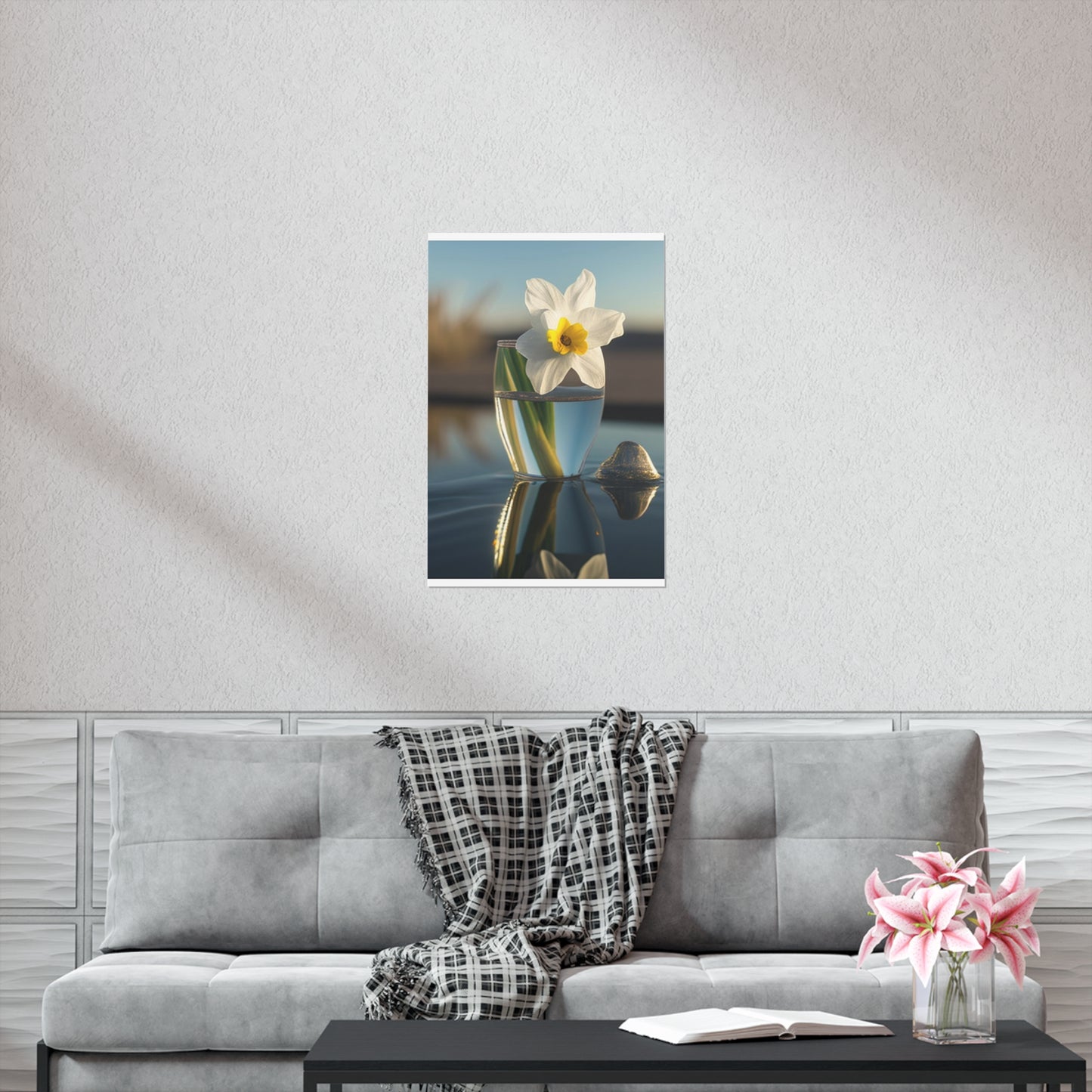 Premium Matte Vertical Posters Daffodil 4