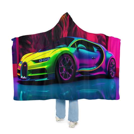 Snuggle Hooded Blanket Florescent Bugatti Flair 1