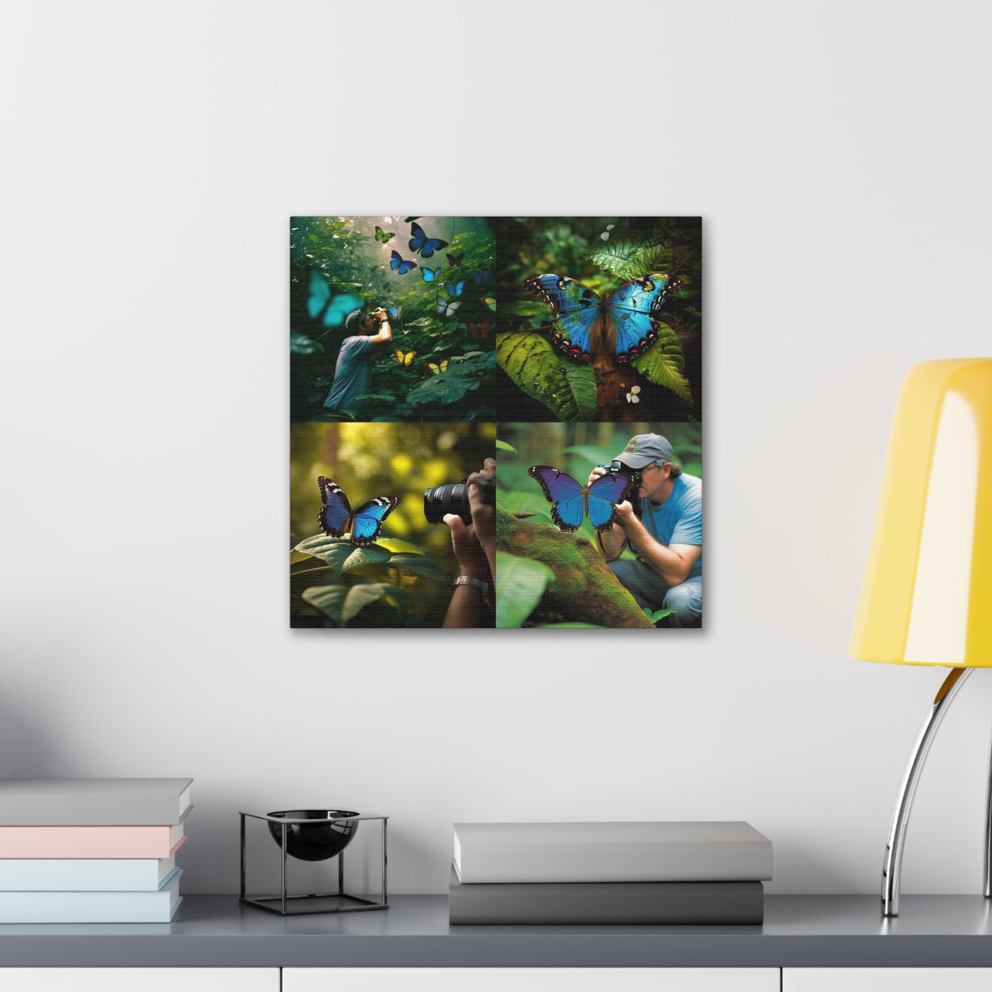 Canvas Gallery Wraps Jungle Butterfly 5