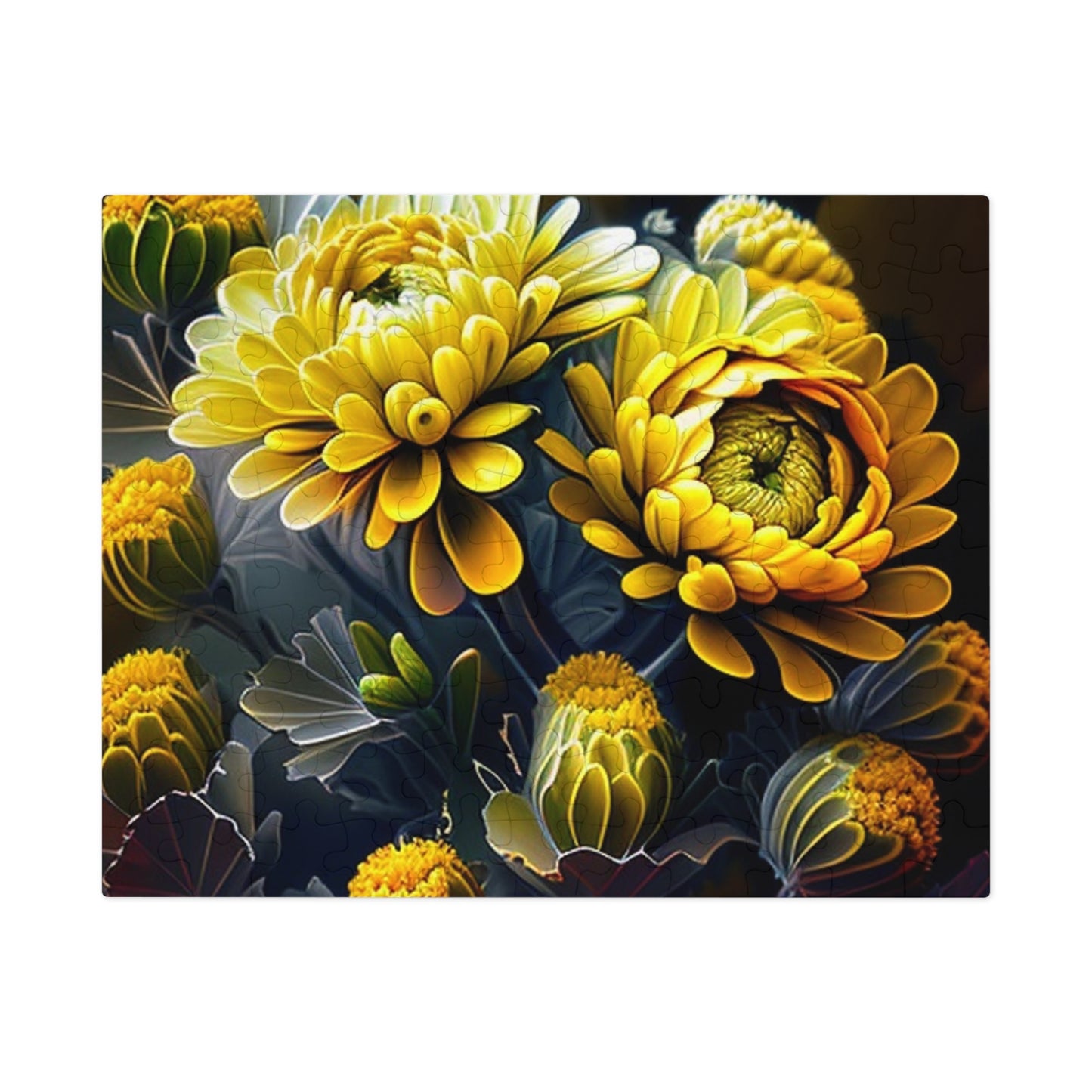 Jigsaw Puzzle (30, 110, 252, 500,1000-Piece) Yellow Hermosas Flores Amarillas 4