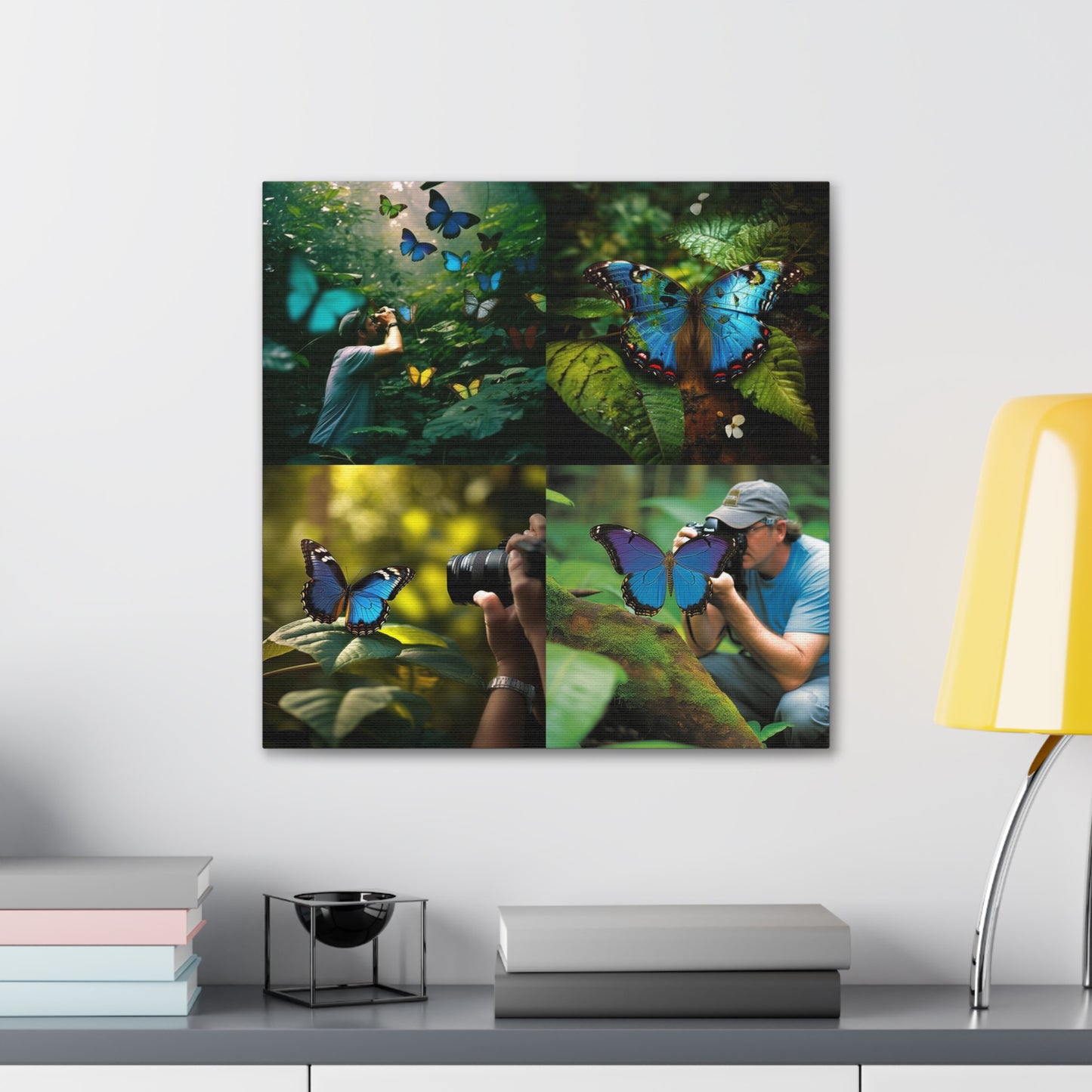 Canvas Gallery Wraps Jungle Butterfly 5