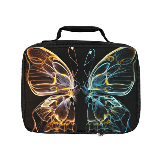 Lunch Bag Neon Glo Butterfly 3