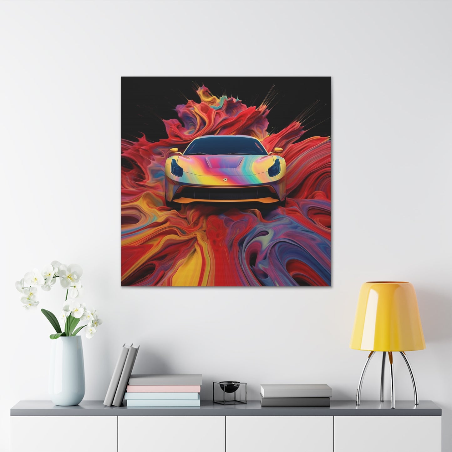 Canvas Gallery Wraps Ferrari Water Fusion 1