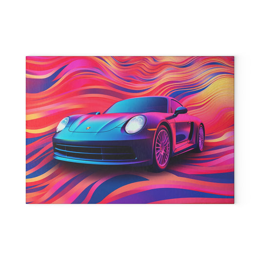 Glass Cutting Board Porsche Water Fusion 3