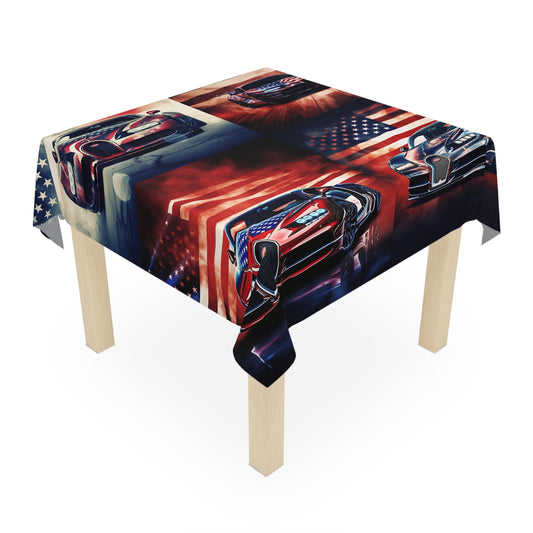 Tablecloth Abstract American Flag Background Bugatti 5