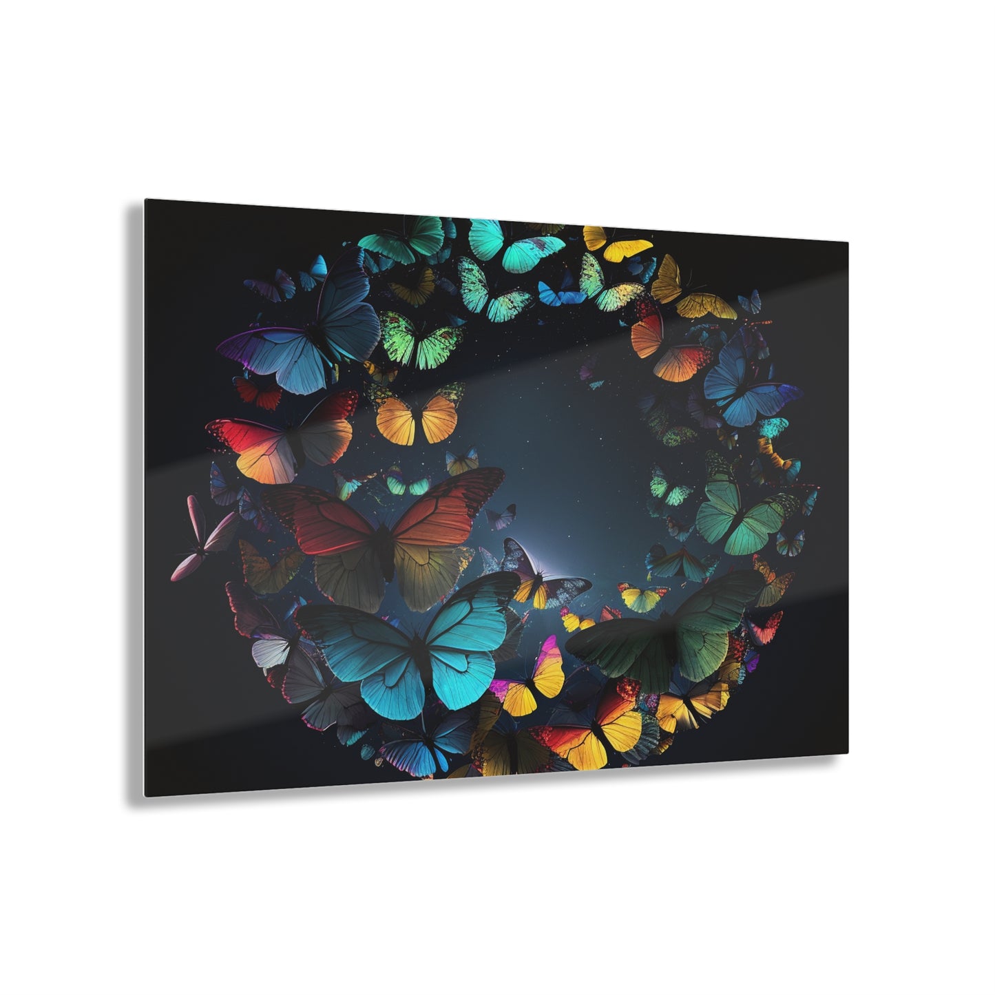 Acrylic Prints Moon Butterfly 3