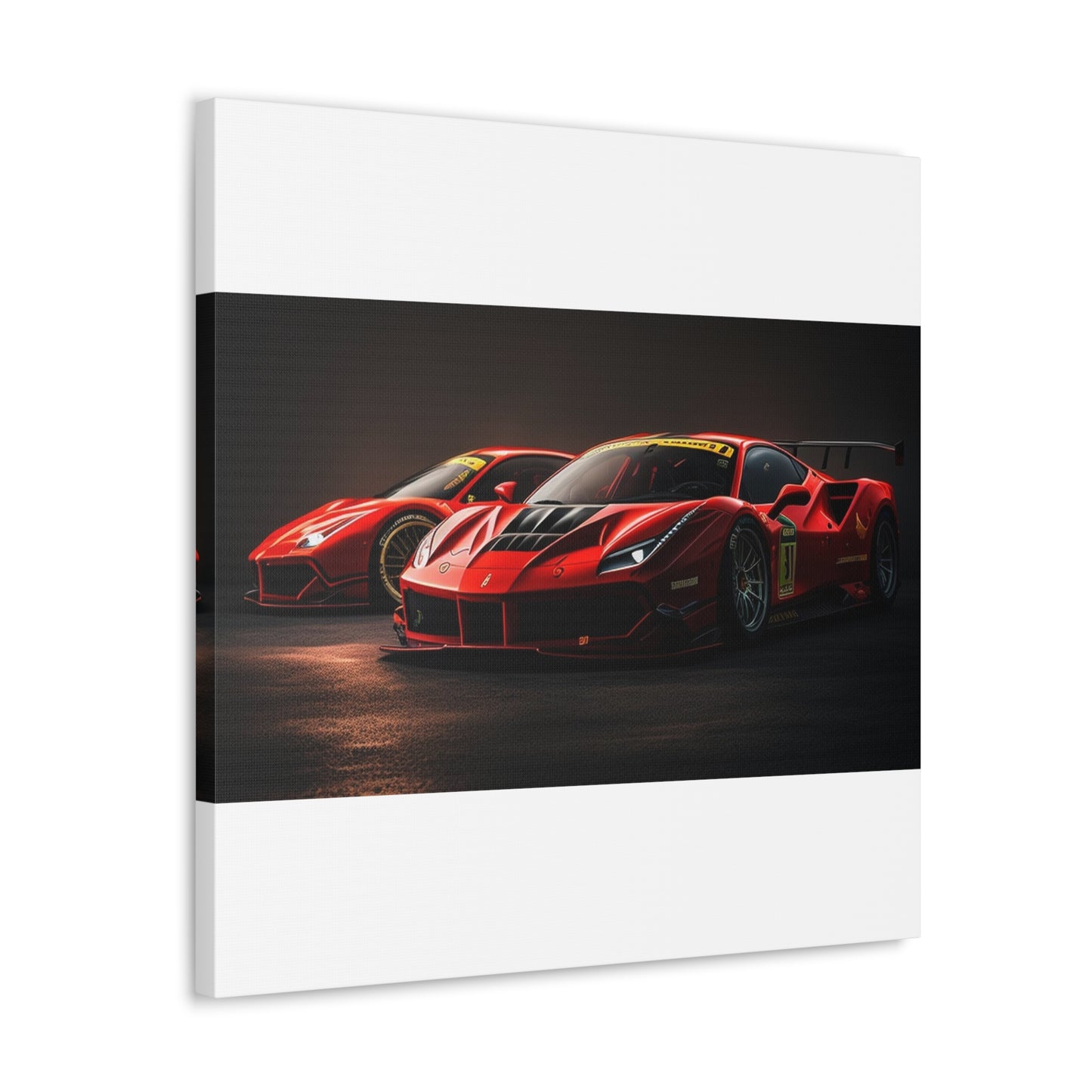 Canvas Gallery Wraps Ferrari Red 4