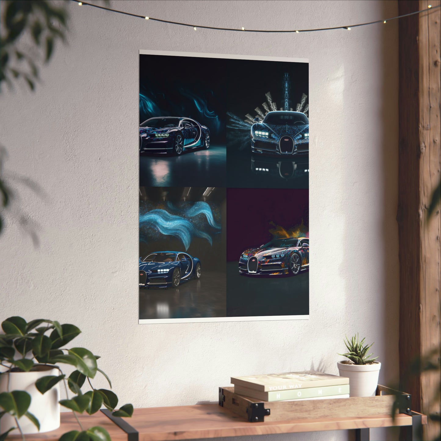 Premium Matte Vertical Posters Hyper Bugatti 5