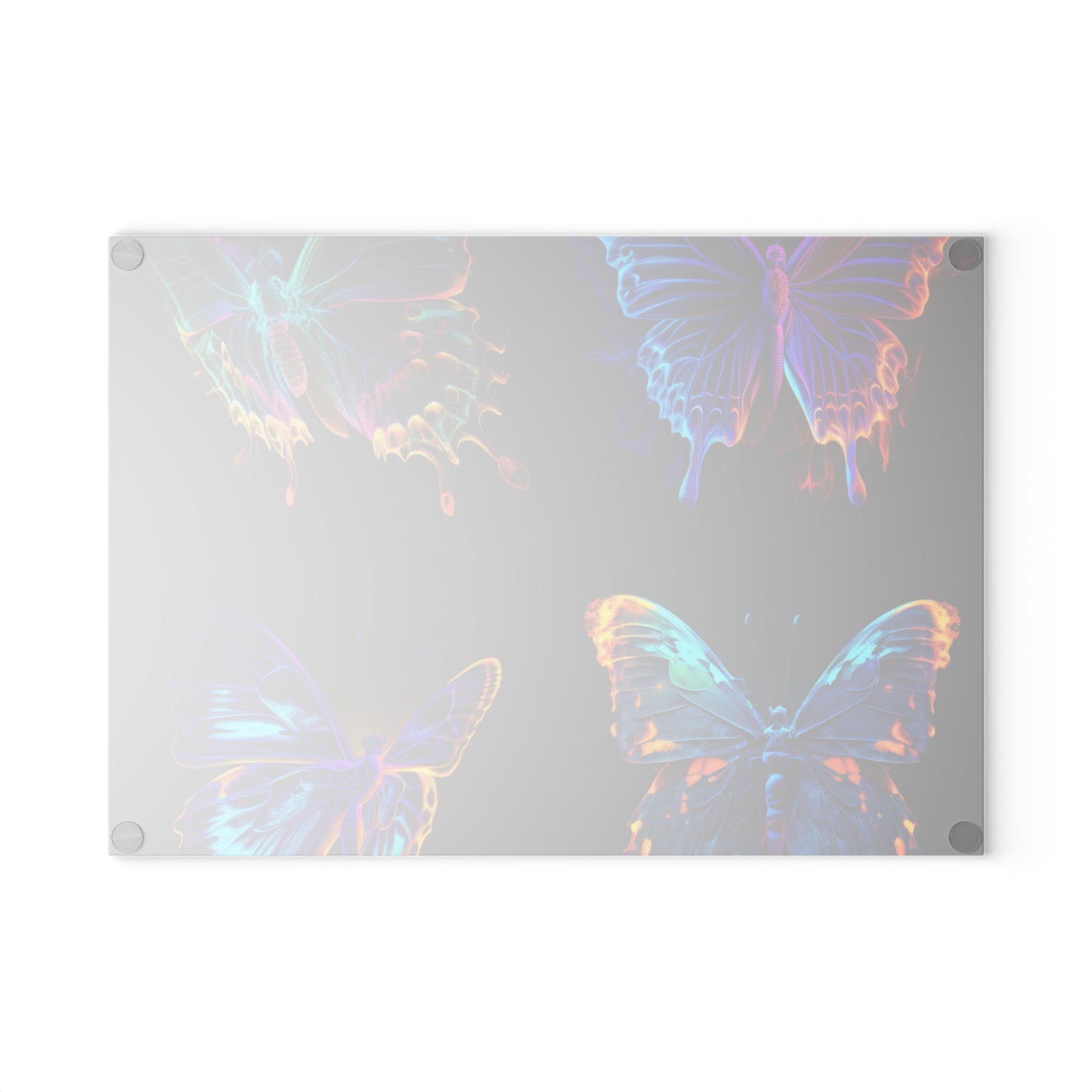 Glass Cutting Board Thermal Butterfly 5