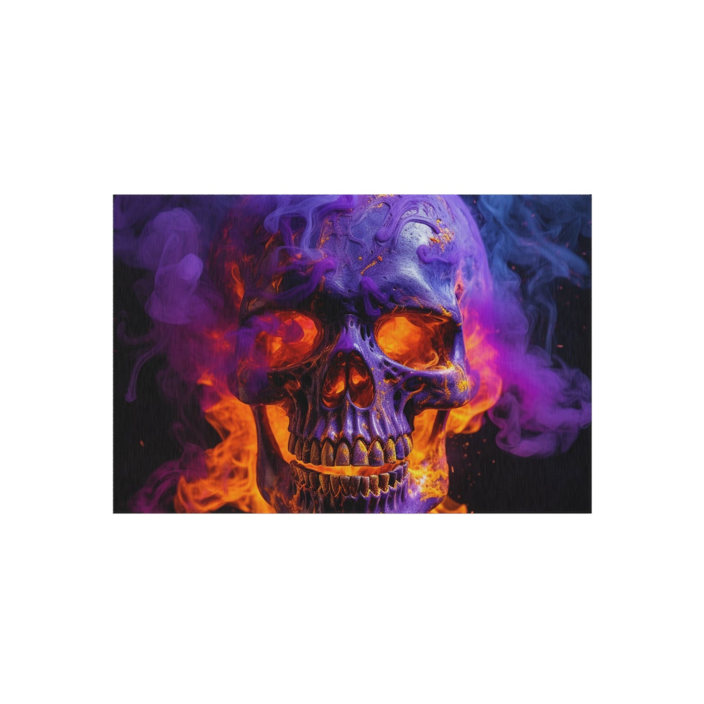 Outdoor Rug  Macro Skull 1