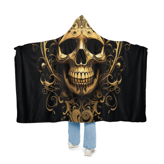 Snuggle Hooded Blanket Skull Treble Clef 3