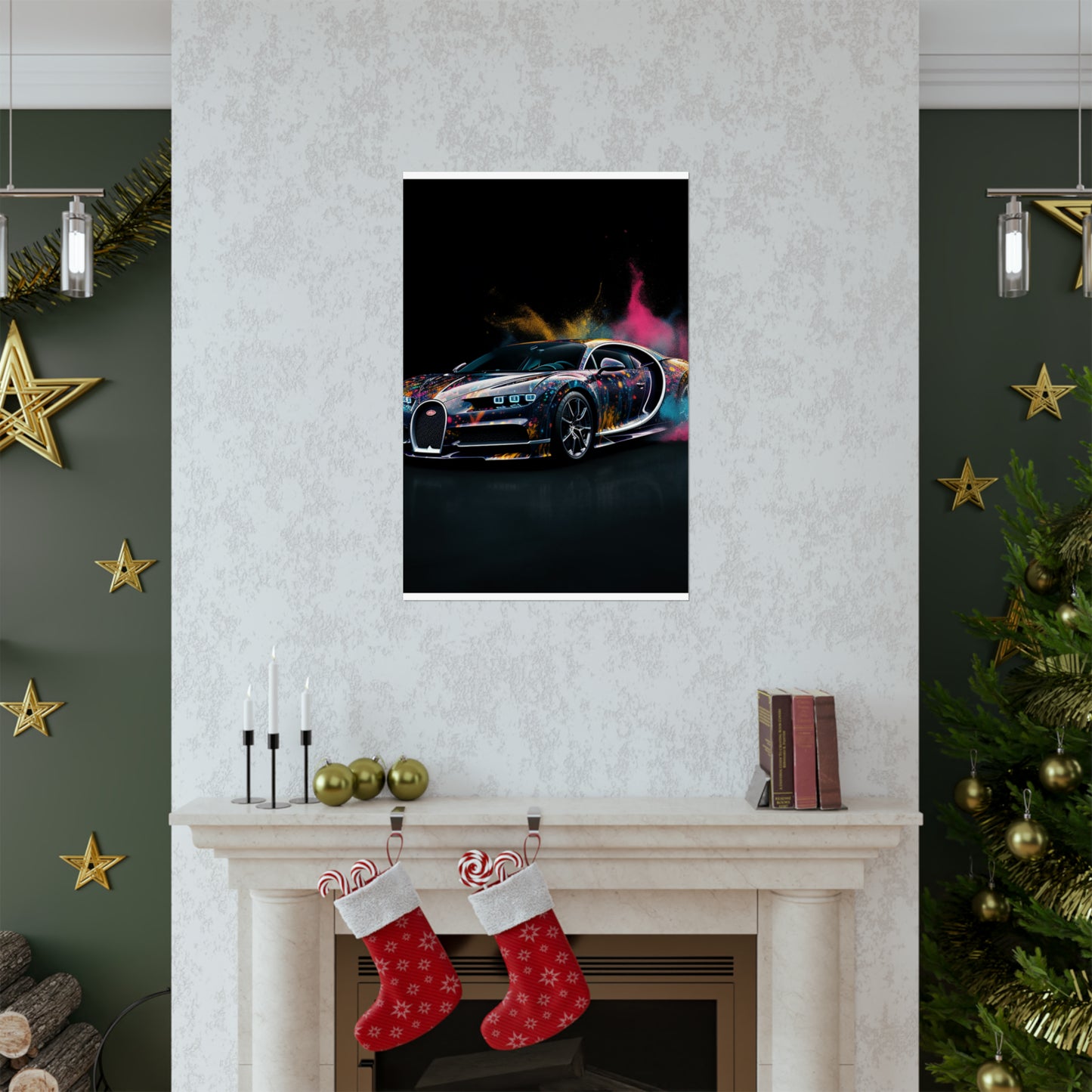 Premium Matte Vertical Posters Hyper Bugatti 4