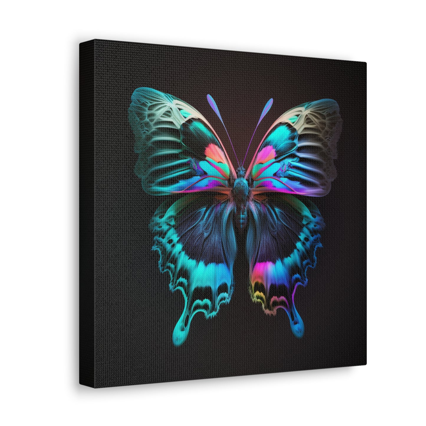 Canvas Gallery Wraps Raw Florescent Glow 1