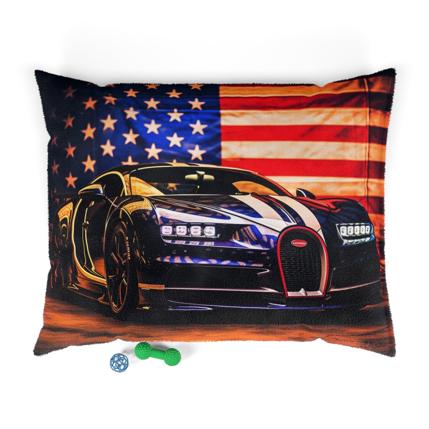 Pet Bed Macro Bugatti American Flag 4