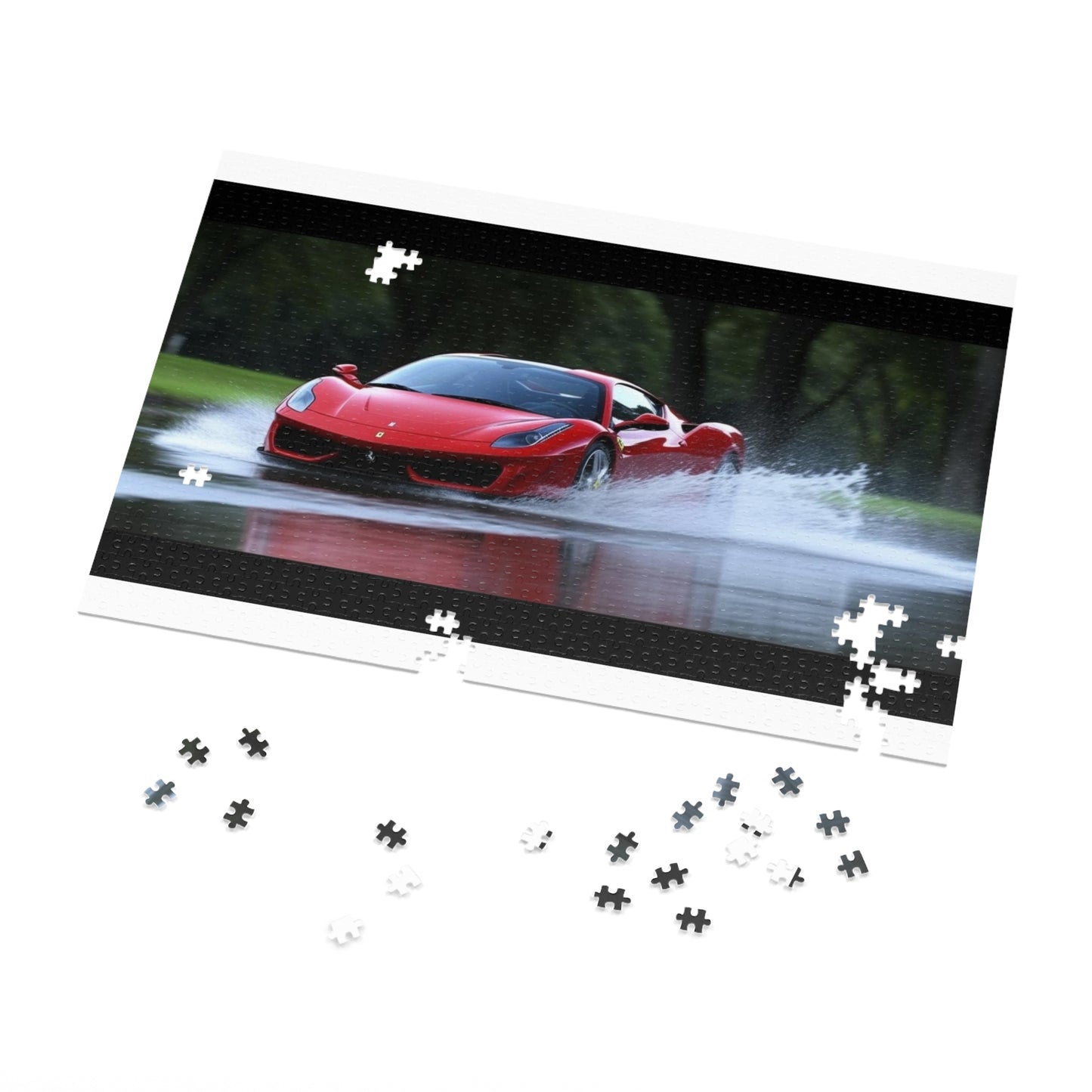 Jigsaw Puzzle (30, 110, 252, 500,1000-Piece) Water Ferrari Splash 2
