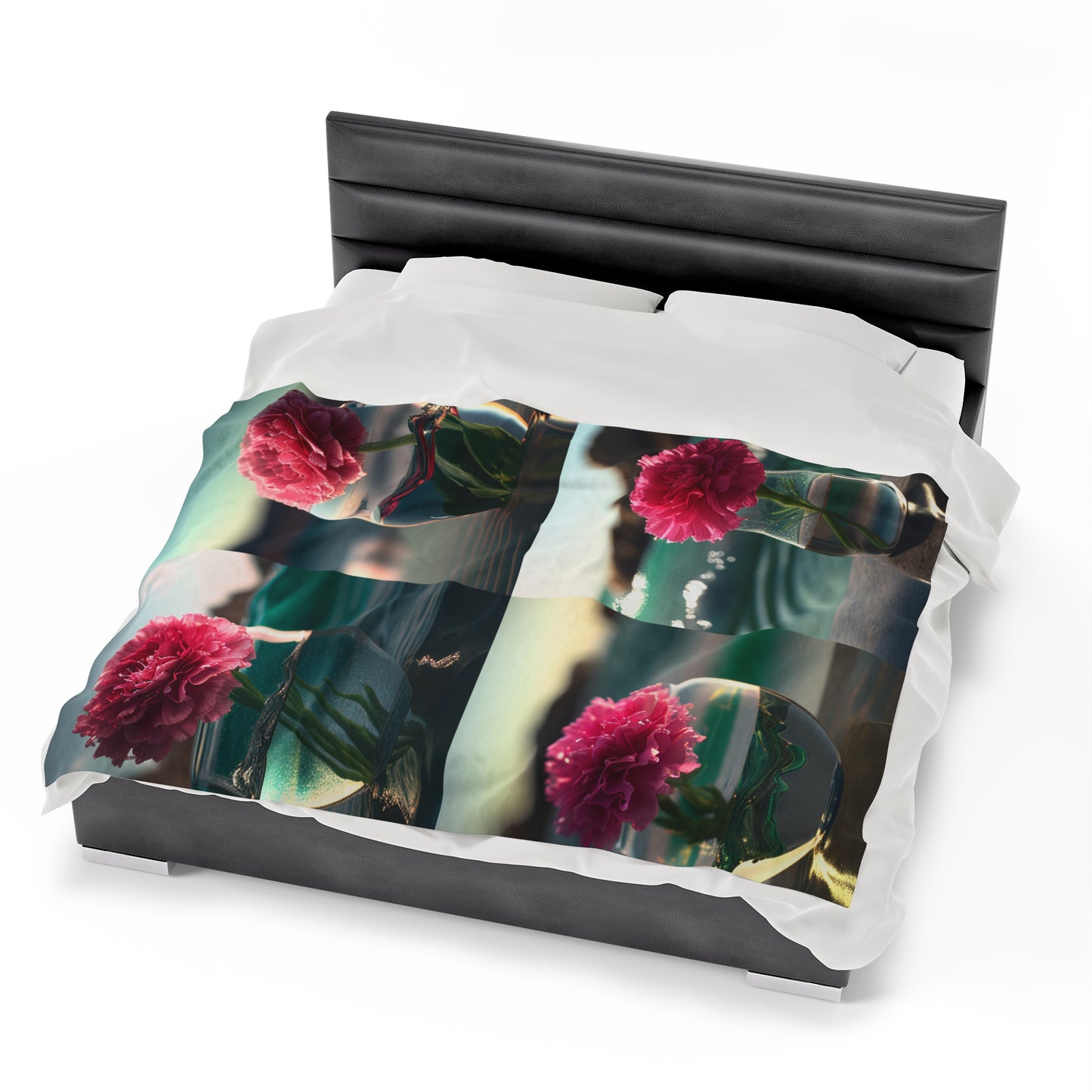 Velveteen Plush Blanket Carnation 5