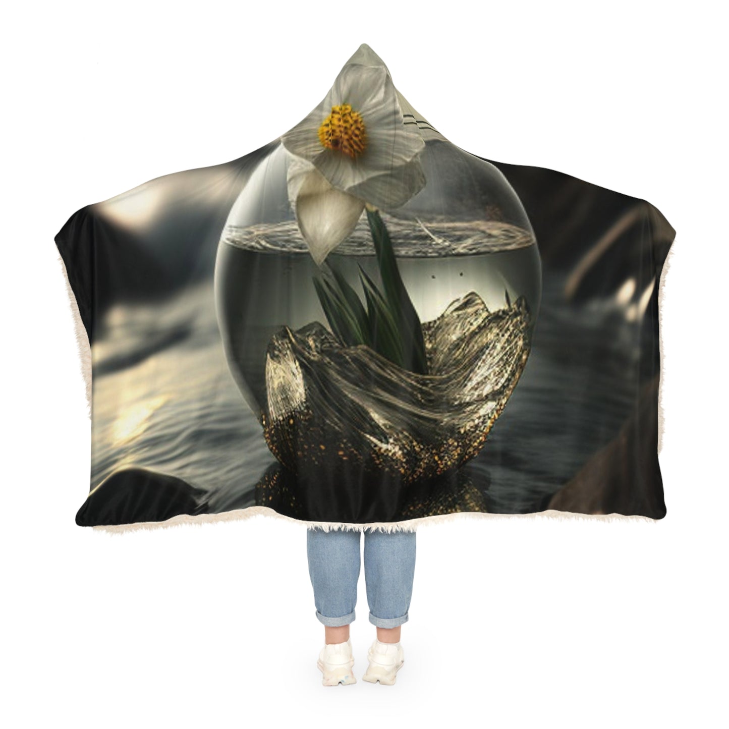 Snuggle Hooded Blanket Daffodil 1