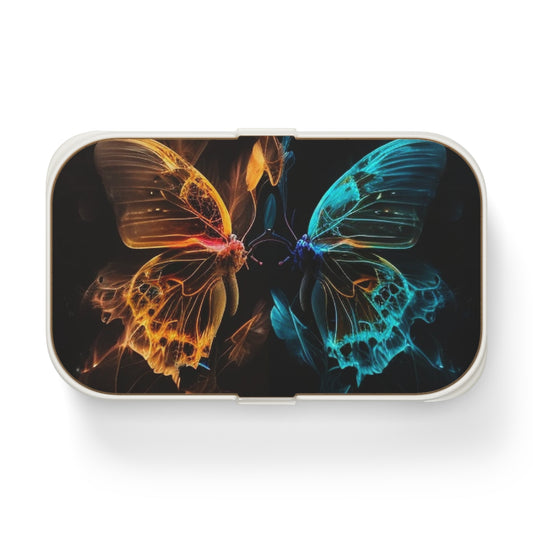 Bento Lunch Box Kiss Neon Butterfly 2