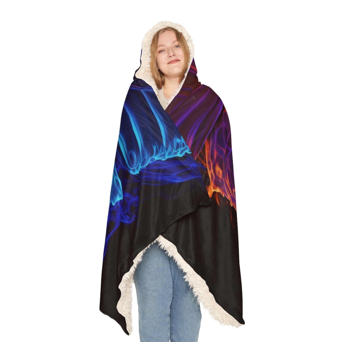 Snuggle Hooded Blanket Thermal Butterfly 1