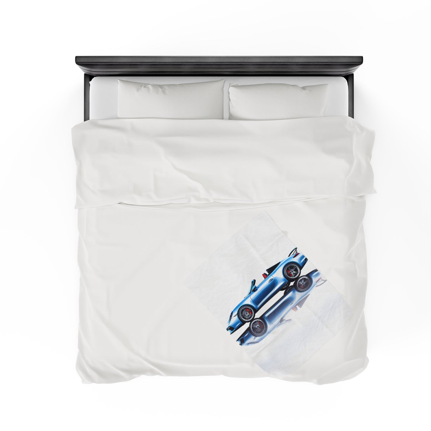 Velveteen Plush Blanket 911 Speedster on water 4