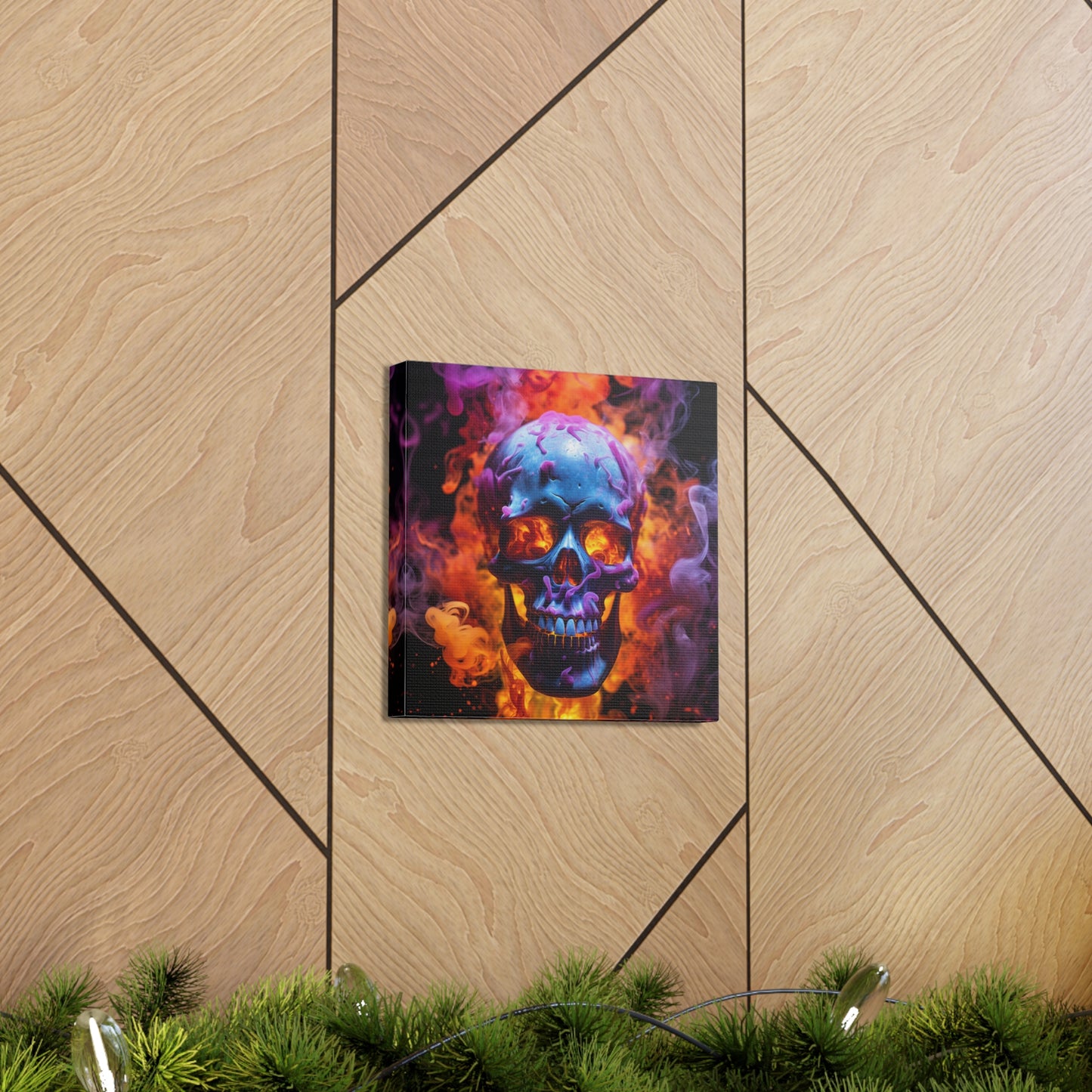 Canvas Gallery Wraps Macro Skull 3