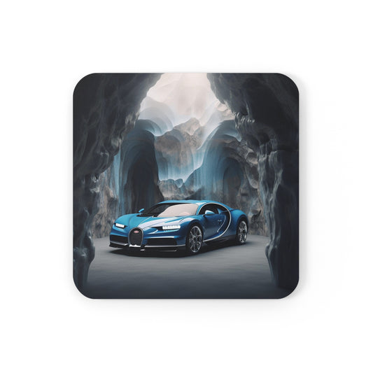 Corkwood Coaster Set Bugatti Real Look 2