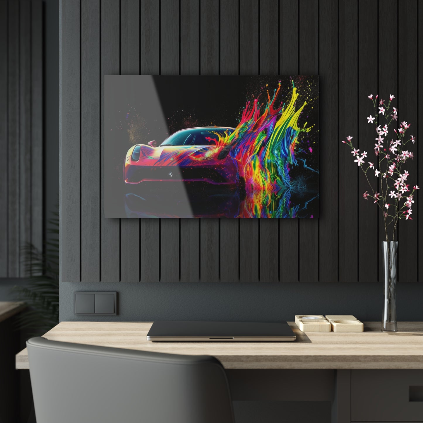 Acrylic Prints Ferrari Fusion Water 3