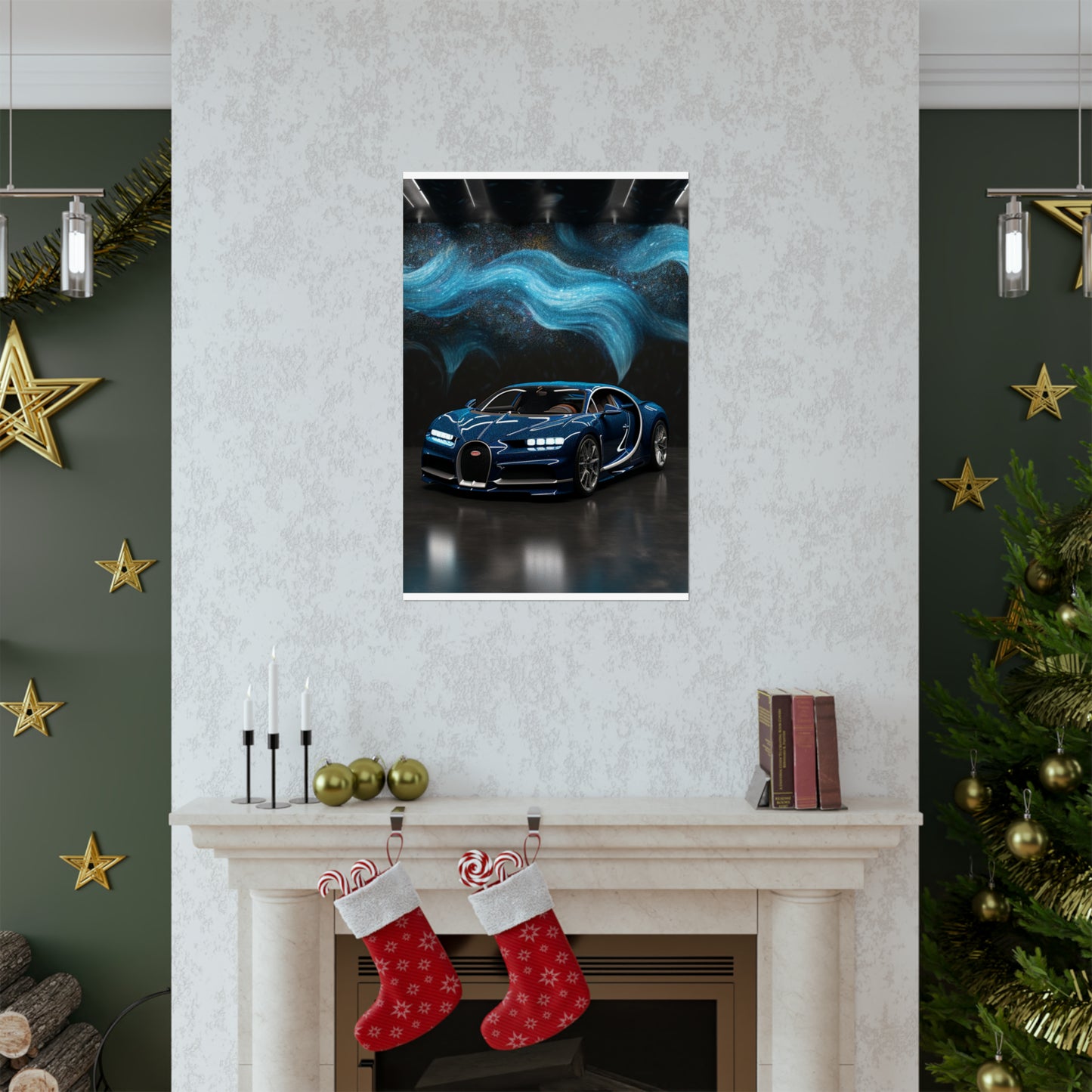 Premium Matte Vertical Posters Hyper Bugatti 3