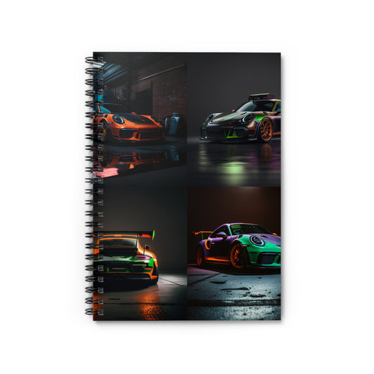 Spiral Notebook - Ruled Line Porsche Color 5