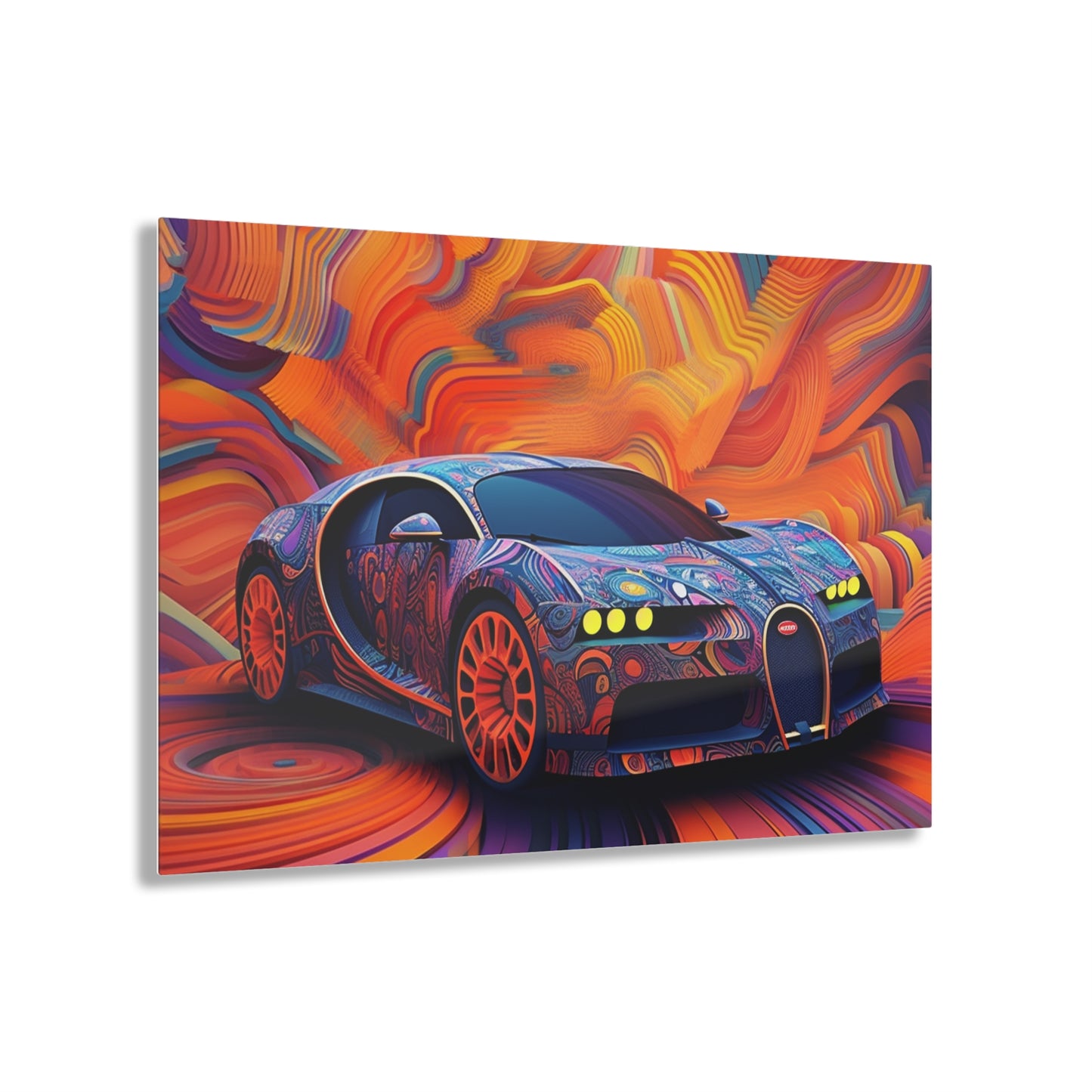 Acrylic Prints Bugatti Abstract Concept 4