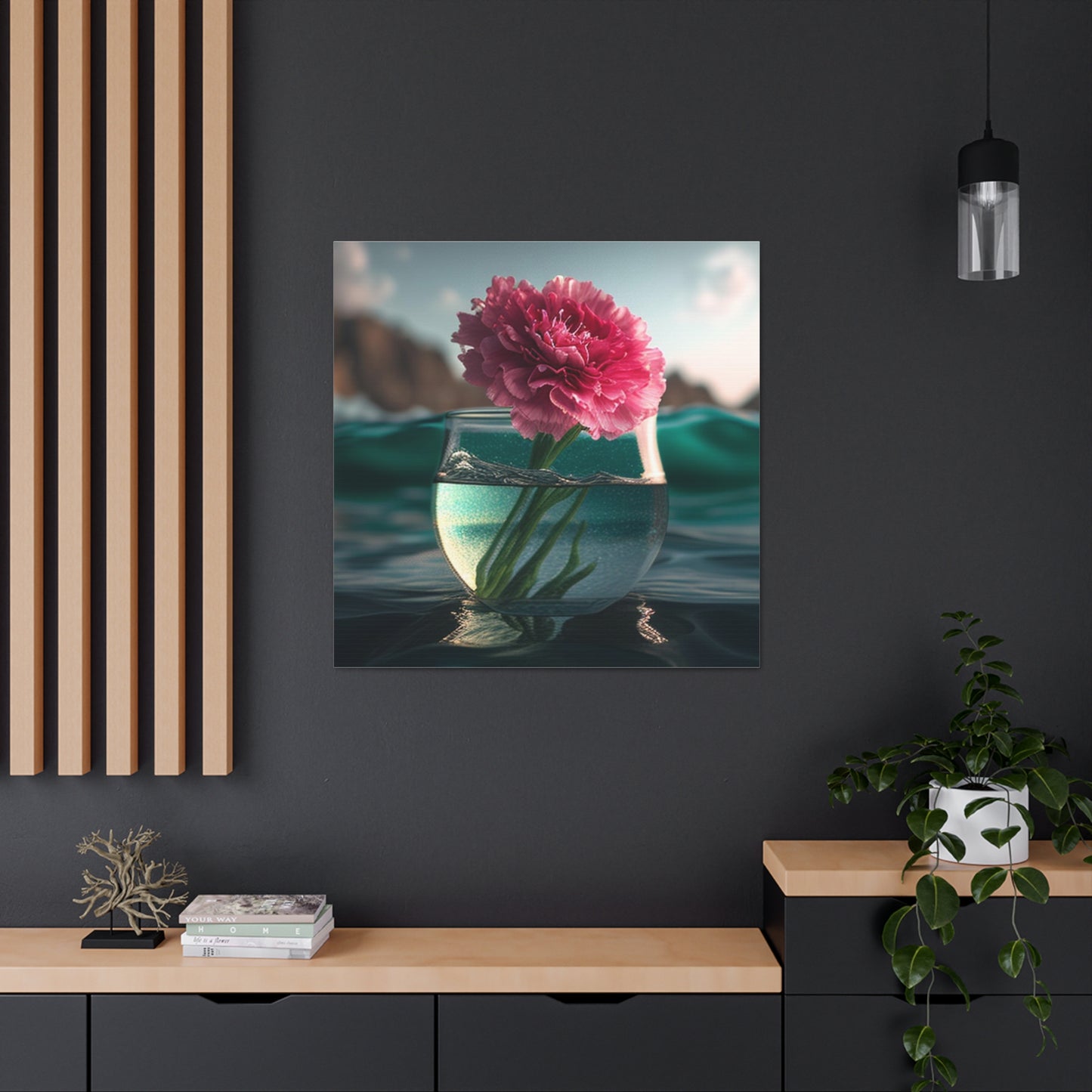 Canvas Gallery Wraps Carnation 1