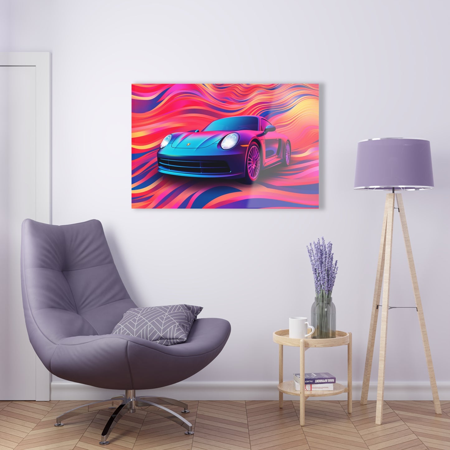 Acrylic Prints Porsche Water Fusion 3