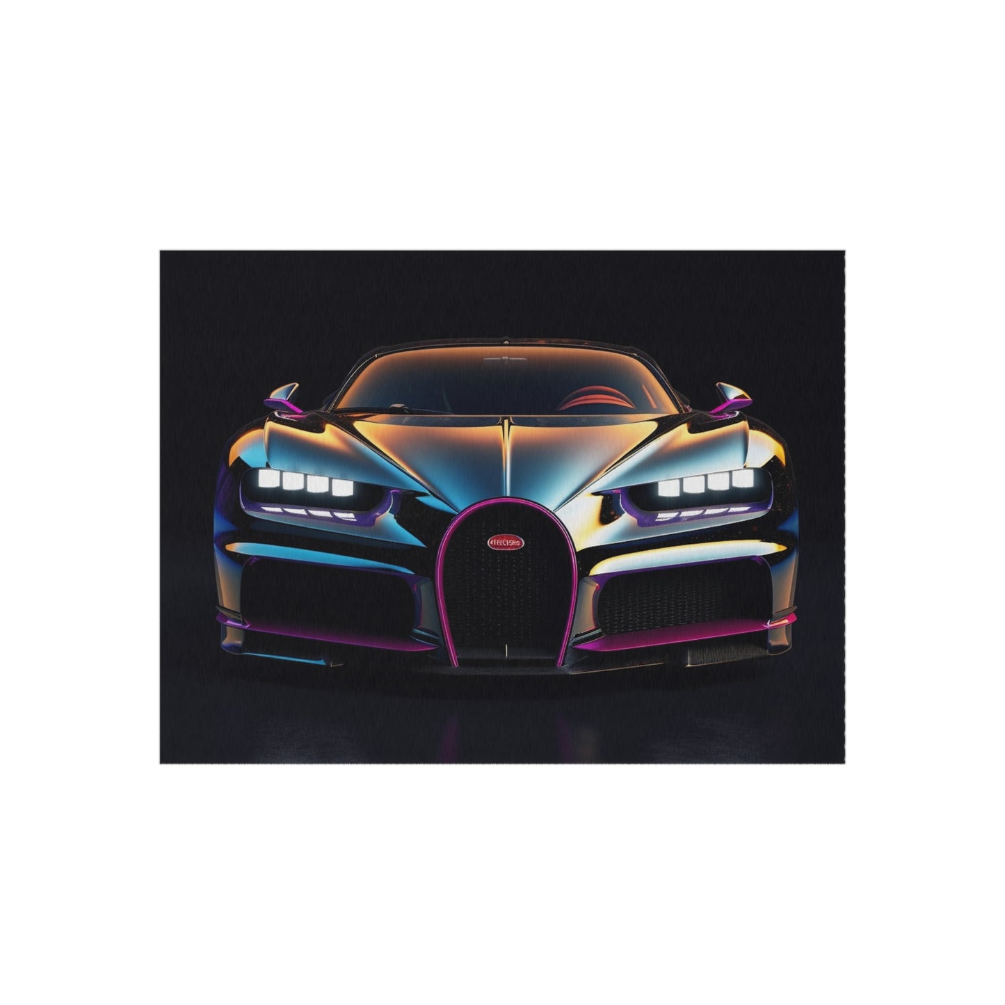 Outdoor Rug  Hyper Bugatti Chiron 1