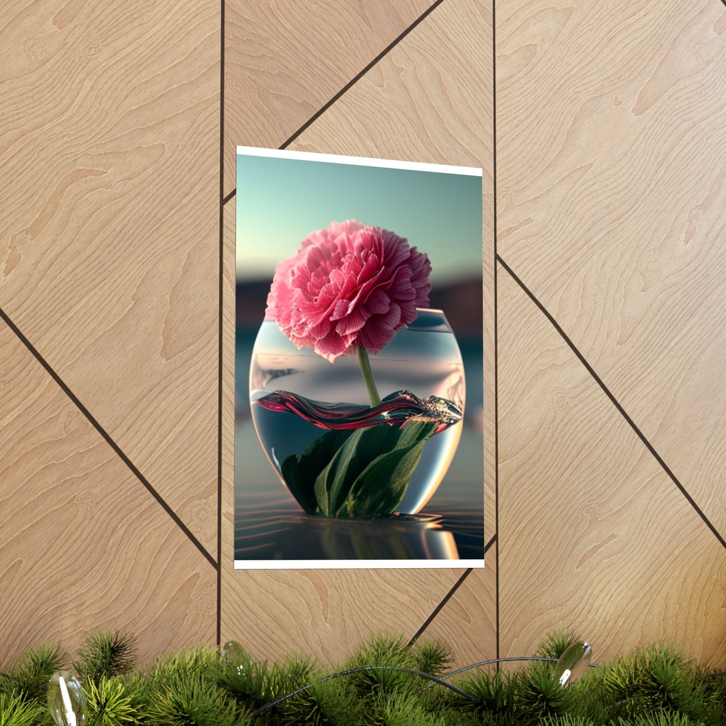 Premium Matte Vertical Posters Carnation 2