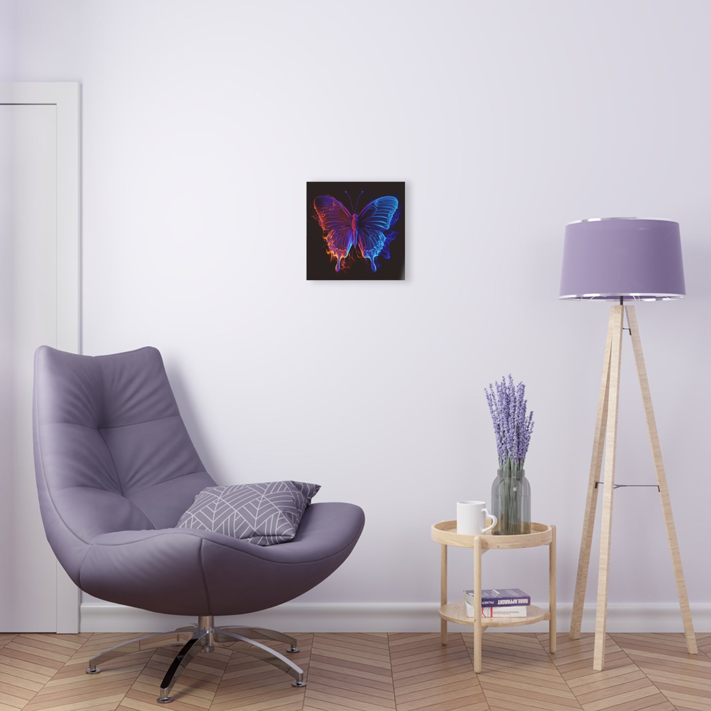 Acrylic Prints Thermal Butterfly 1