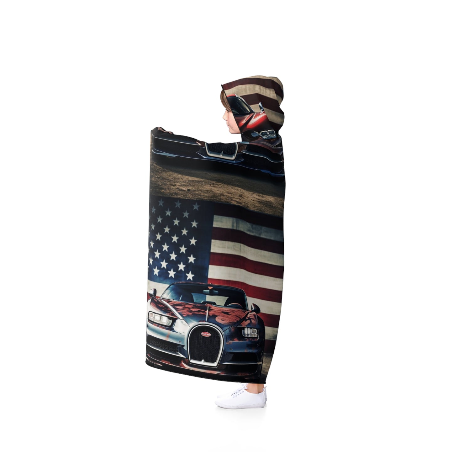 Hooded Blanket Bugatti Flag 5