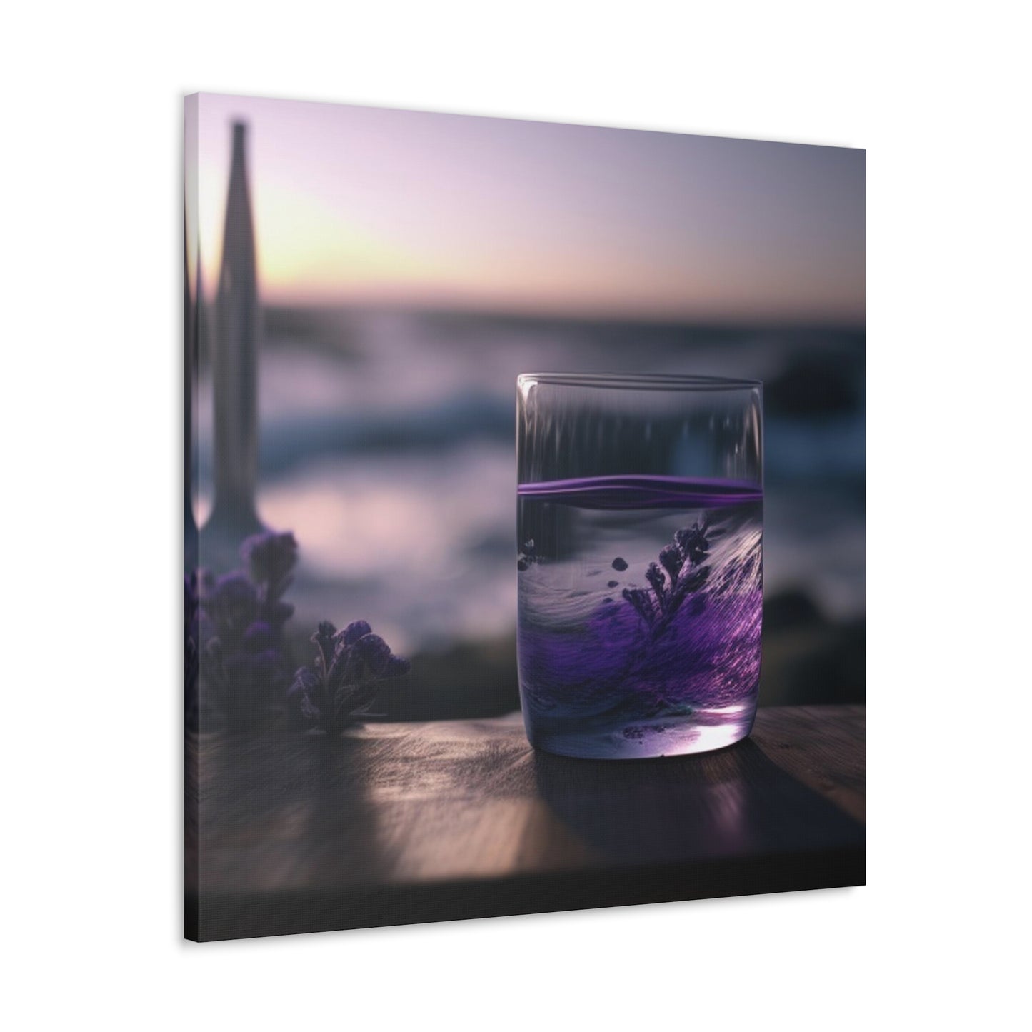 Canvas Gallery Wraps Lavender in a vase 4