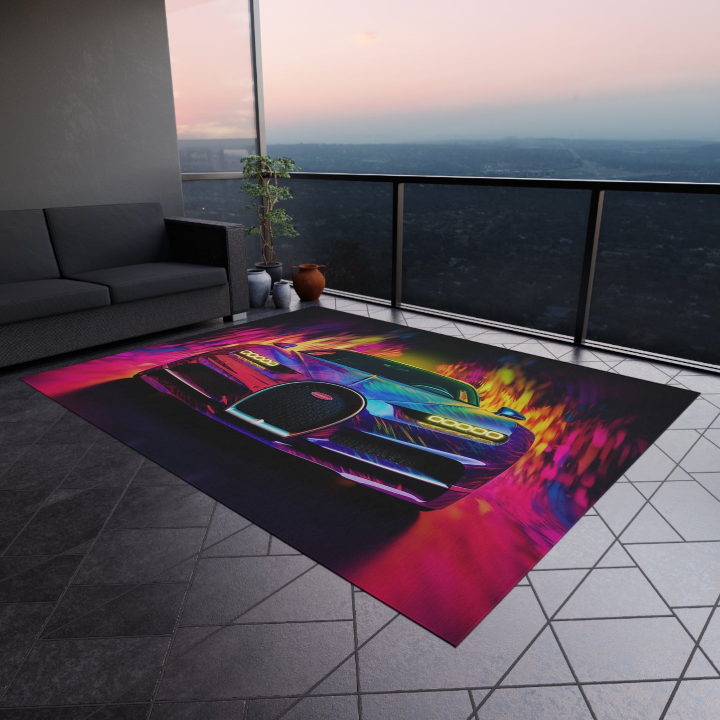 Outdoor Rug  Florescent Bugatti Flair 3