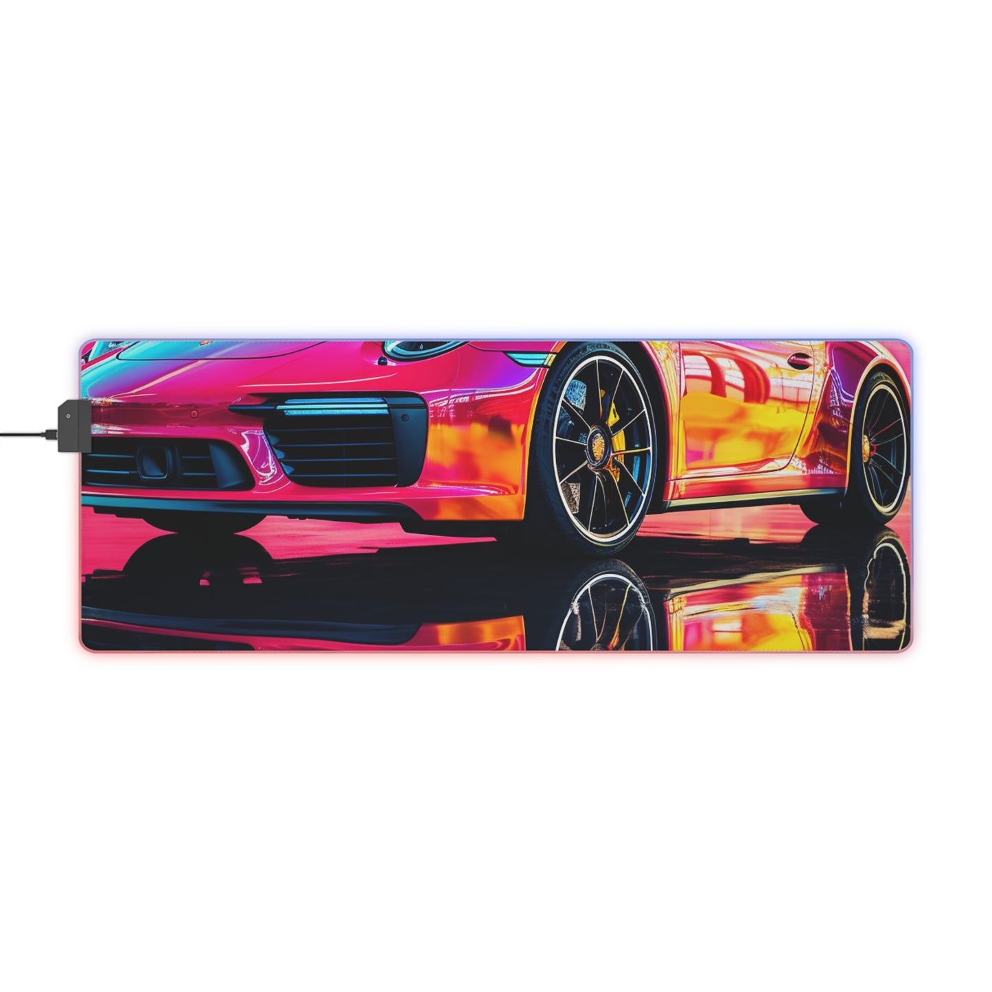 LED Gaming Mouse Pad Macro Porsche 4