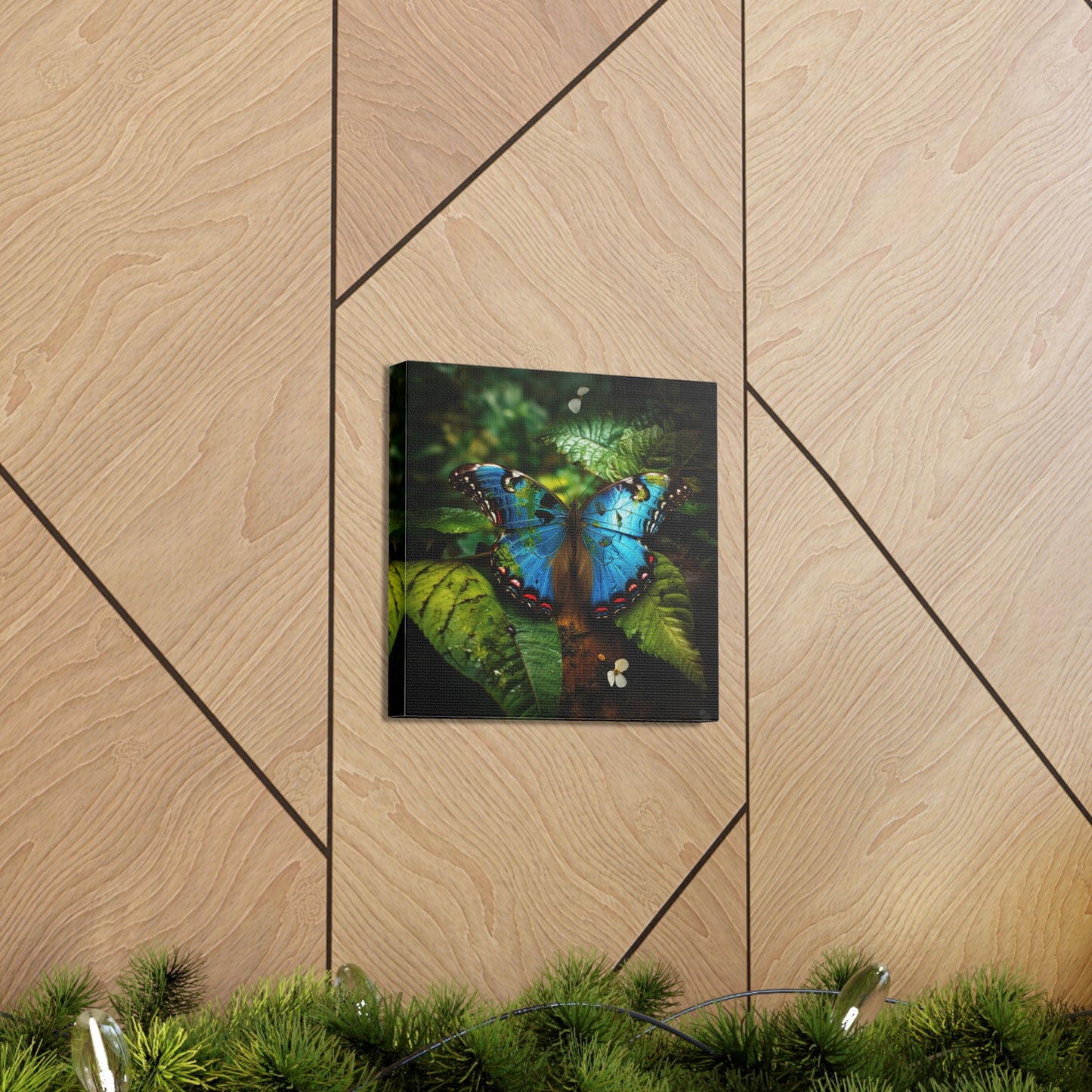 Canvas Gallery Wraps Jungle Butterfly 2