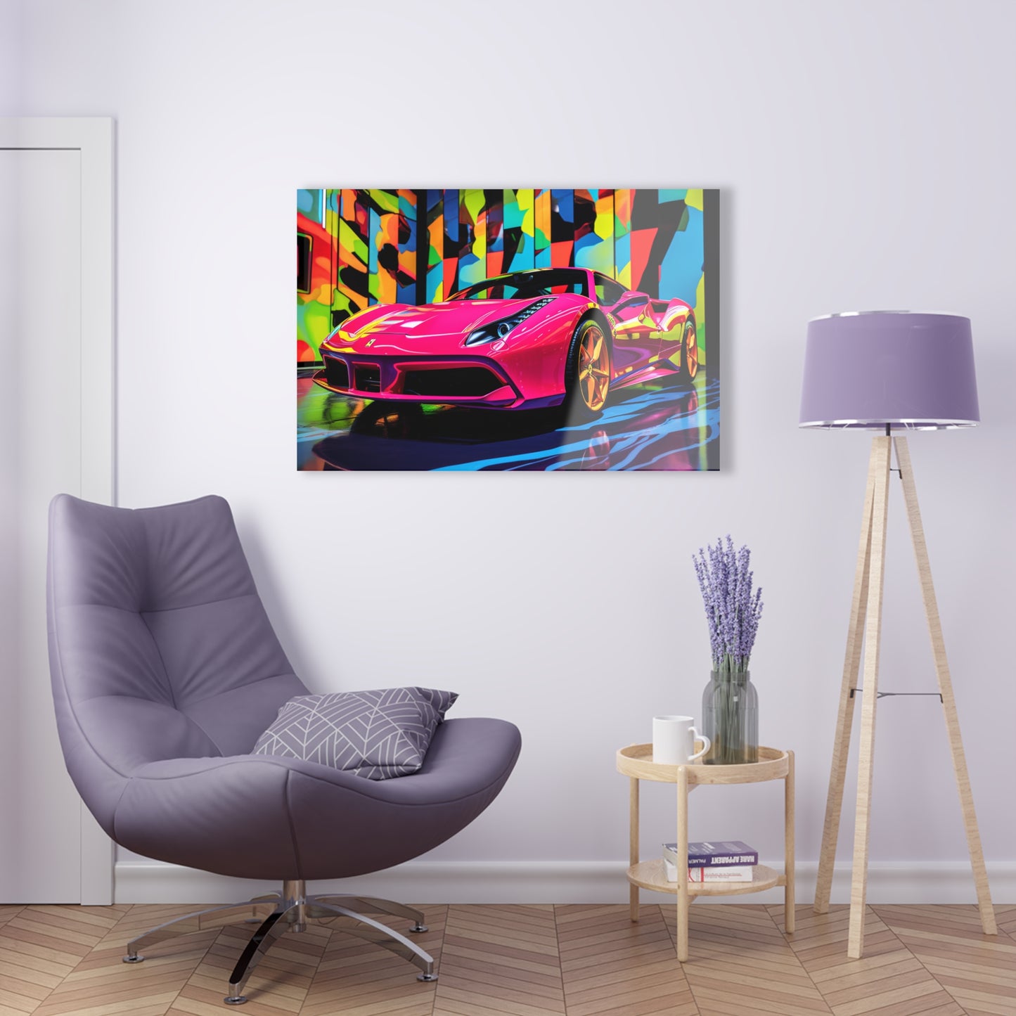 Acrylic Prints Ferrari Flair Macro 1