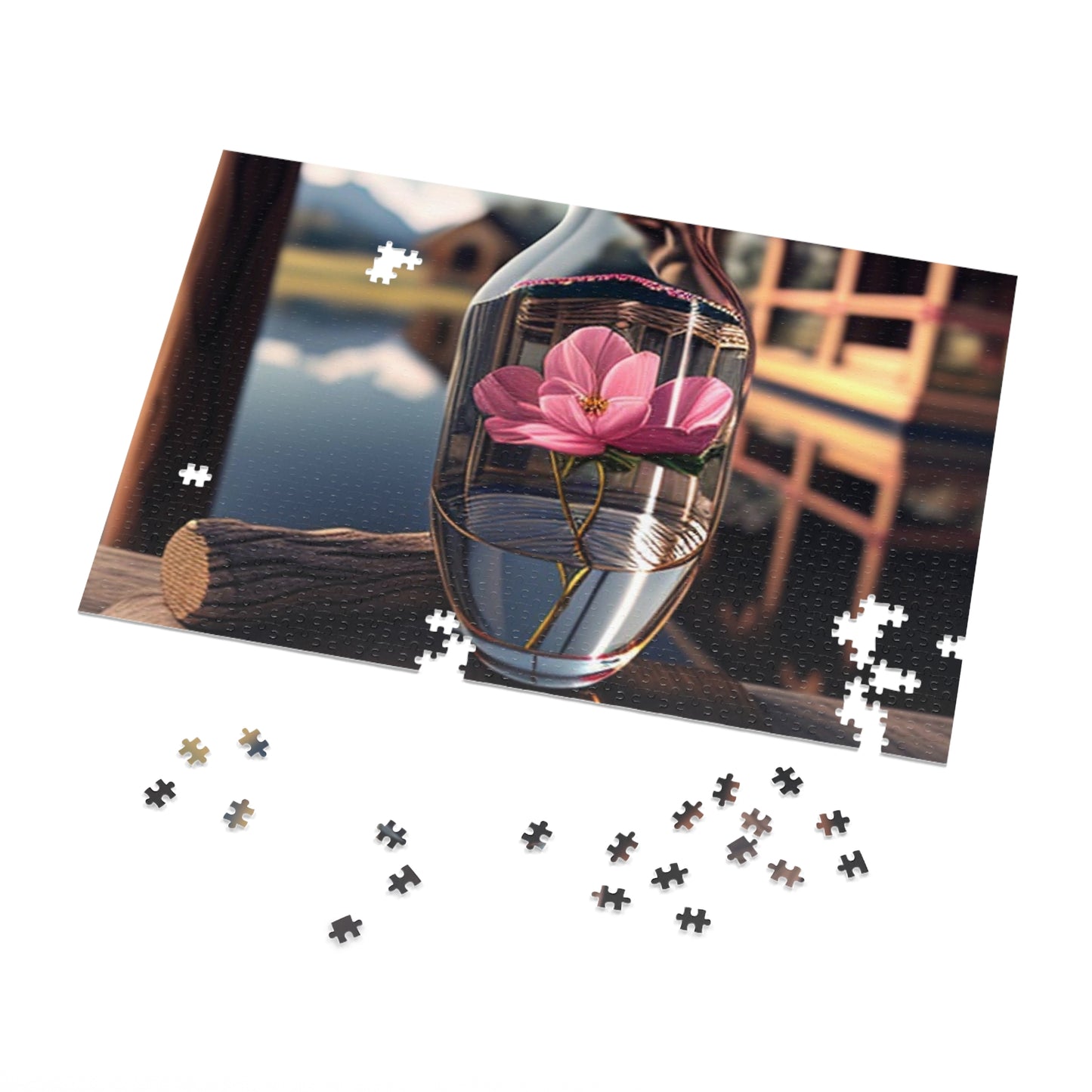 Jigsaw Puzzle (30, 110, 252, 500,1000-Piece) Pink Magnolia 4