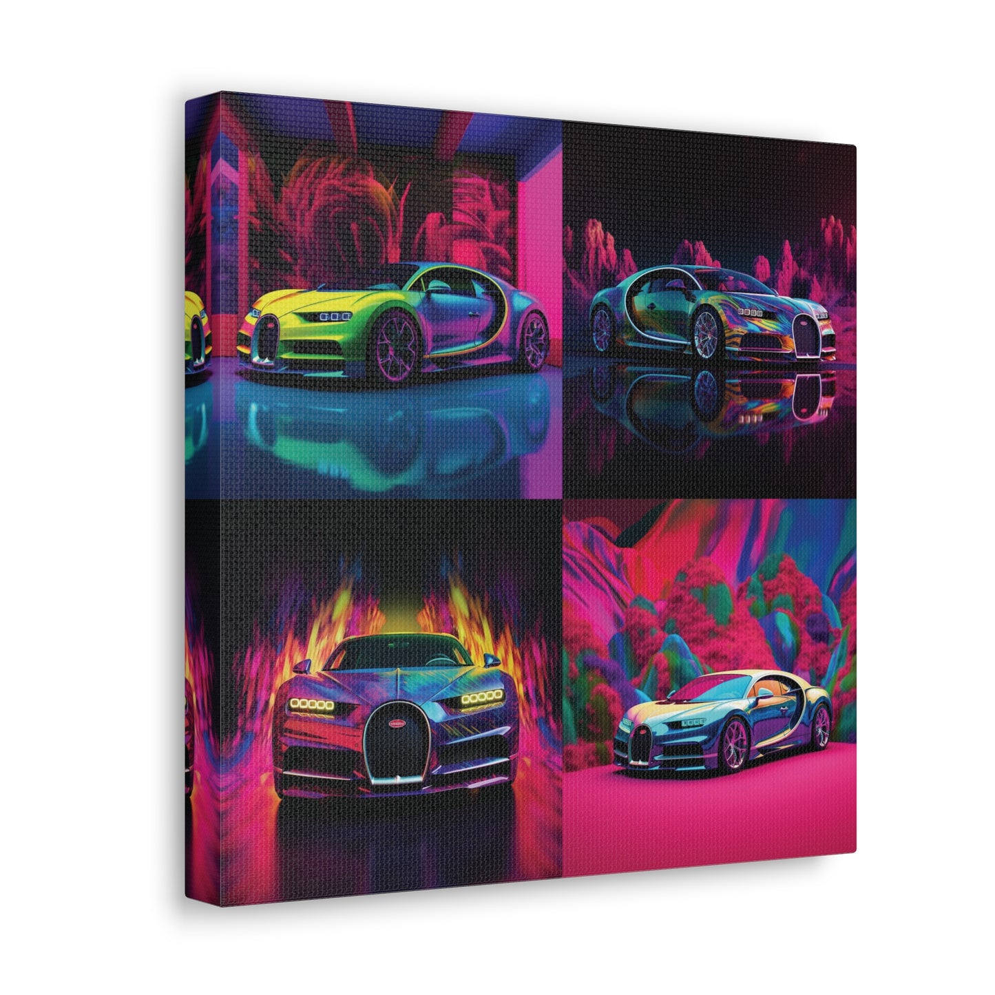 Canvas Gallery Wraps Florescent Bugatti Flair 5